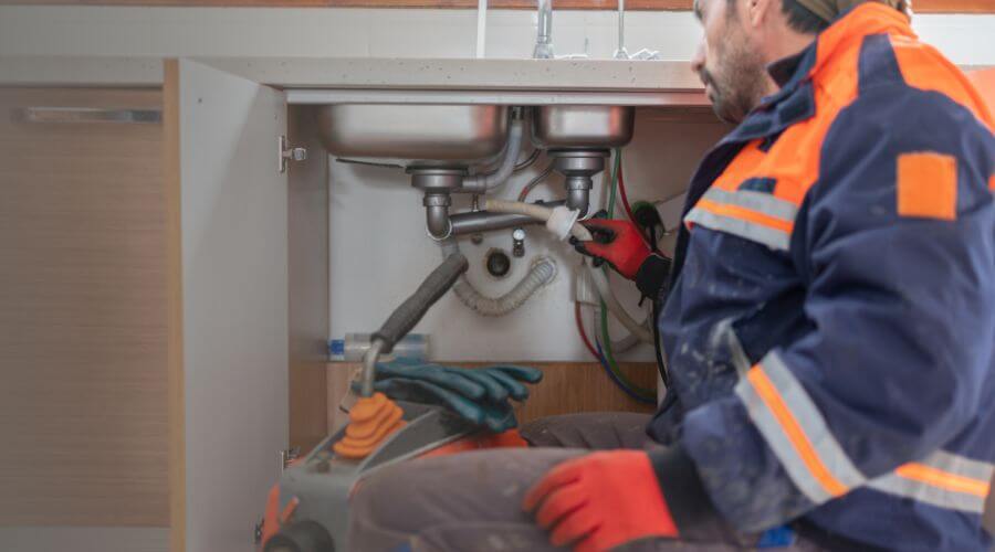 Camera Pipe Inspection Under Slab in Mount Vernon, WA